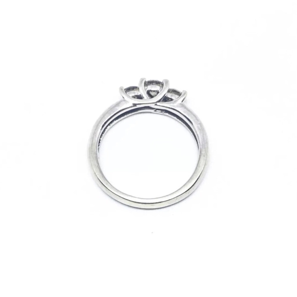 ❌SOLD❌ .5 Carat 3 Stone Diamond Engagement Ring - Picture 3 of 7